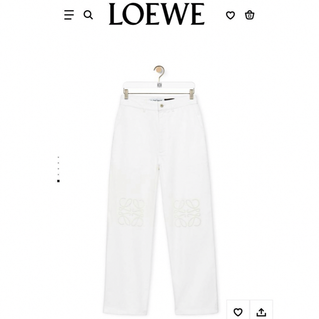LOEWE - 専用/LOEWE【新品未使用】ロエベ アナグラム バギー LOEWE - 専用/LOEWE【新品未使用】ロエベ アナグラム バギー