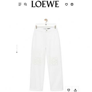 ロエベ(LOEWE)の専用/LOEWE【新品未使用】ロエベ　アナグラム バギーデニム(デニム/ジーンズ)