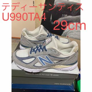 ニューバランス(New Balance)のテディーサンティスコラボNBのU990TA4 29cm(スニーカー)