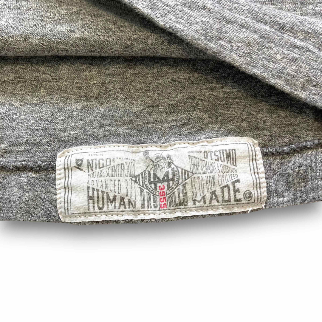 HUMAN MADE(ヒューマンメイド)の【HUMAN MADE】ヒューマンメイド ハートプリント ポケットTシャツ XL メンズのトップス(Tシャツ/カットソー(半袖/袖なし))の商品写真