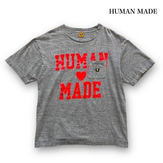 ヒューマンメイド(HUMAN MADE)の【HUMAN MADE】ヒューマンメイド ハートプリント ポケットTシャツ XL(Tシャツ/カットソー(半袖/袖なし))