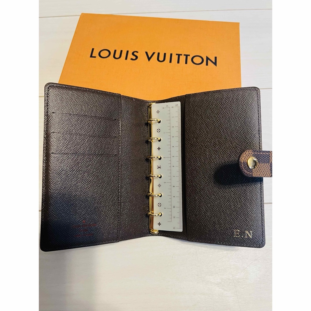 LOUIS VUITTON(ルイヴィトン)のLOUIS VUITTON／ヴィトン  ダミエ　手帳　新品 メンズのファッション小物(手帳)の商品写真