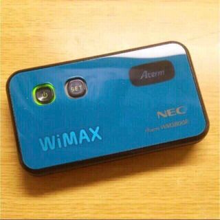 エヌイーシー(NEC)のNEC WiMAX Aterm WM3800R ポケットWi-Fi(PC周辺機器)