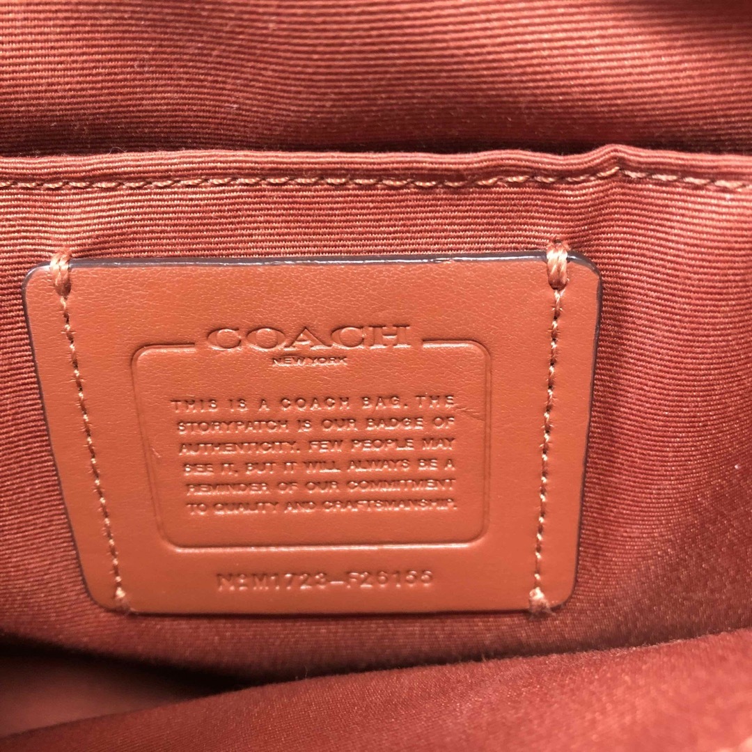 COACH(コーチ)の美品/希少【COACH 】コーチ　2WAY ショルダーバッグ  ハンドバッグ　 レディースのバッグ(ハンドバッグ)の商品写真