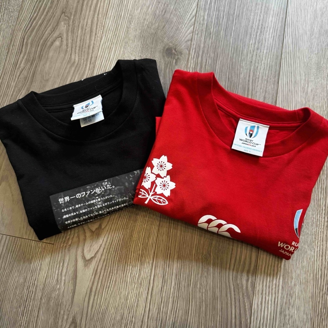 CANTERBURY(カンタベリー)の【新品 未使用】ラグビー W杯公式 応援Tシャツ2つセット^_^ メンズのトップス(Tシャツ/カットソー(半袖/袖なし))の商品写真