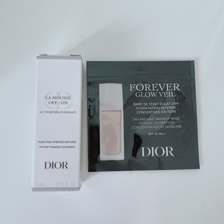 クリスチャンディオール(Christian Dior)の即購入申請OK♡ディオール 洗顔料　化粧下地セット(サンプル/トライアルキット)