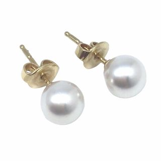 ミキモト(MIKIMOTO)のMIKIMOTO　ミキモト　パールピアス　パール　アコヤパール あこや真珠　Akoya　K18YG　イエローゴールド　7.3mm　アクセサリー　イヤーアクセ　耳飾り　ジュエリー　小物　レディース(ピアス)