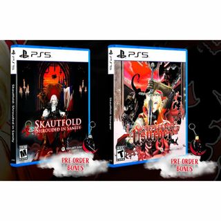 プレイステーション4(PlayStation4)の新品／特典付：SKAUTFOLD: BLOODY COMBO PACK【PS5】(家庭用ゲームソフト)