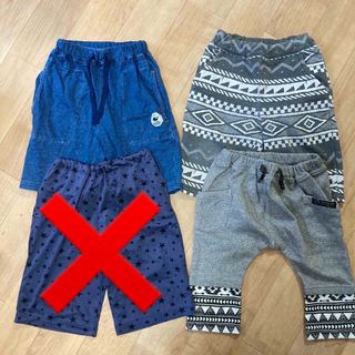 男の子 ハーフパンツ ボトムス 4枚セット まとめ売りOUTDOOR など