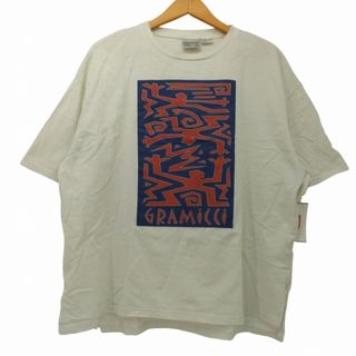 グラミチ(GRAMICCI)のGRAMICCI(グラミチ) 前面プリント クルーネックTシャツ メンズ(Tシャツ/カットソー(半袖/袖なし))