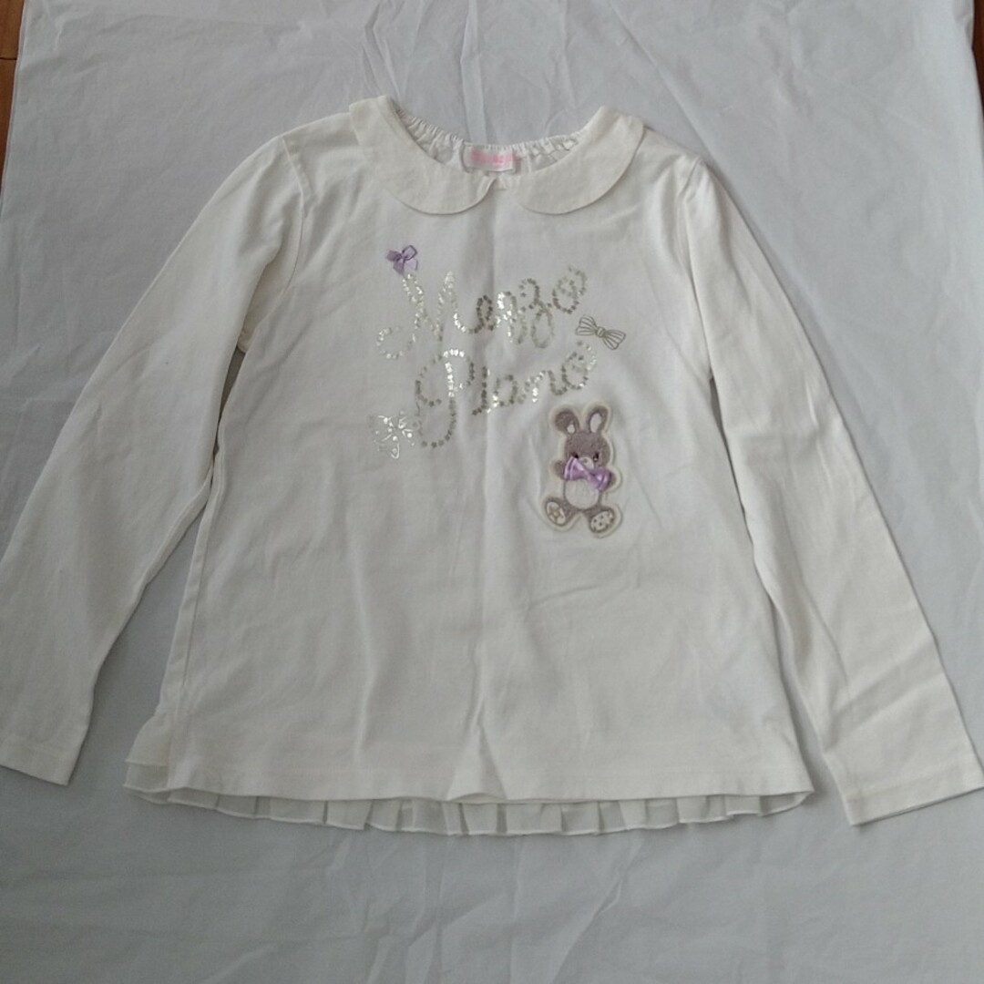 mezzo piano(メゾピアノ)のカットソー キッズ/ベビー/マタニティのキッズ服女の子用(90cm~)(Tシャツ/カットソー)の商品写真