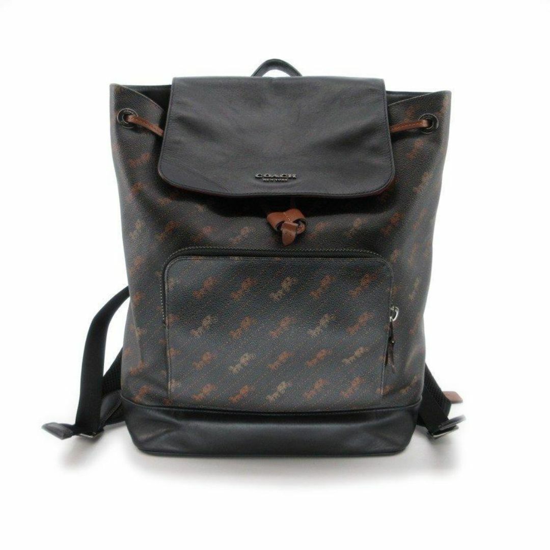 COACH(コーチ)の美品 コーチ COACH リュック レザー C4135 30-24040301 メンズのバッグ(バッグパック/リュック)の商品写真