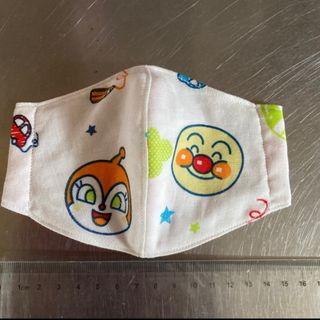 アンパンマン(アンパンマン)の★子供用立体インナー　幼児　アンパンマン　ドキンちゃん　吸湿涼感ダブルガーゼ(その他)