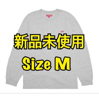 シュプリーム(Supreme)のSupreme small box logo teeスモールボックス灰M(Tシャツ/カットソー(七分/長袖))