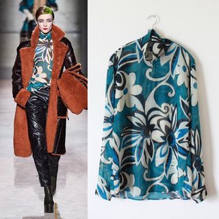 ドリスヴァンノッテン(DRIES VAN NOTEN)のDRIES VAN NOTEN／ドリス／20FW／ハイネックブラウス／シャツ(シャツ/ブラウス(長袖/七分))