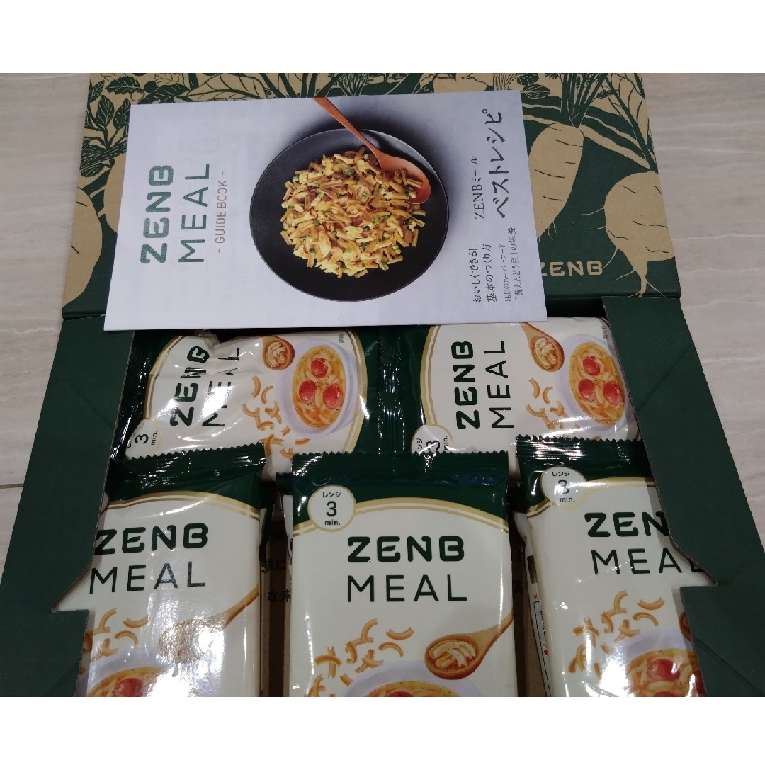 ＺＥＮＢゼンブミール10食★豆100％オートミール 食品/飲料/酒の食品(麺類)の商品写真