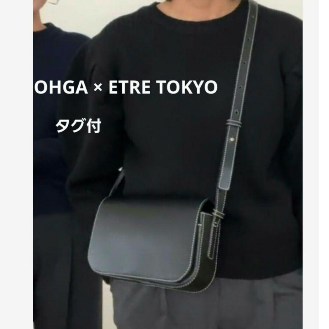 30370円OHGA × ETRE' TOKYO BAG コラボバッグ　ブラック