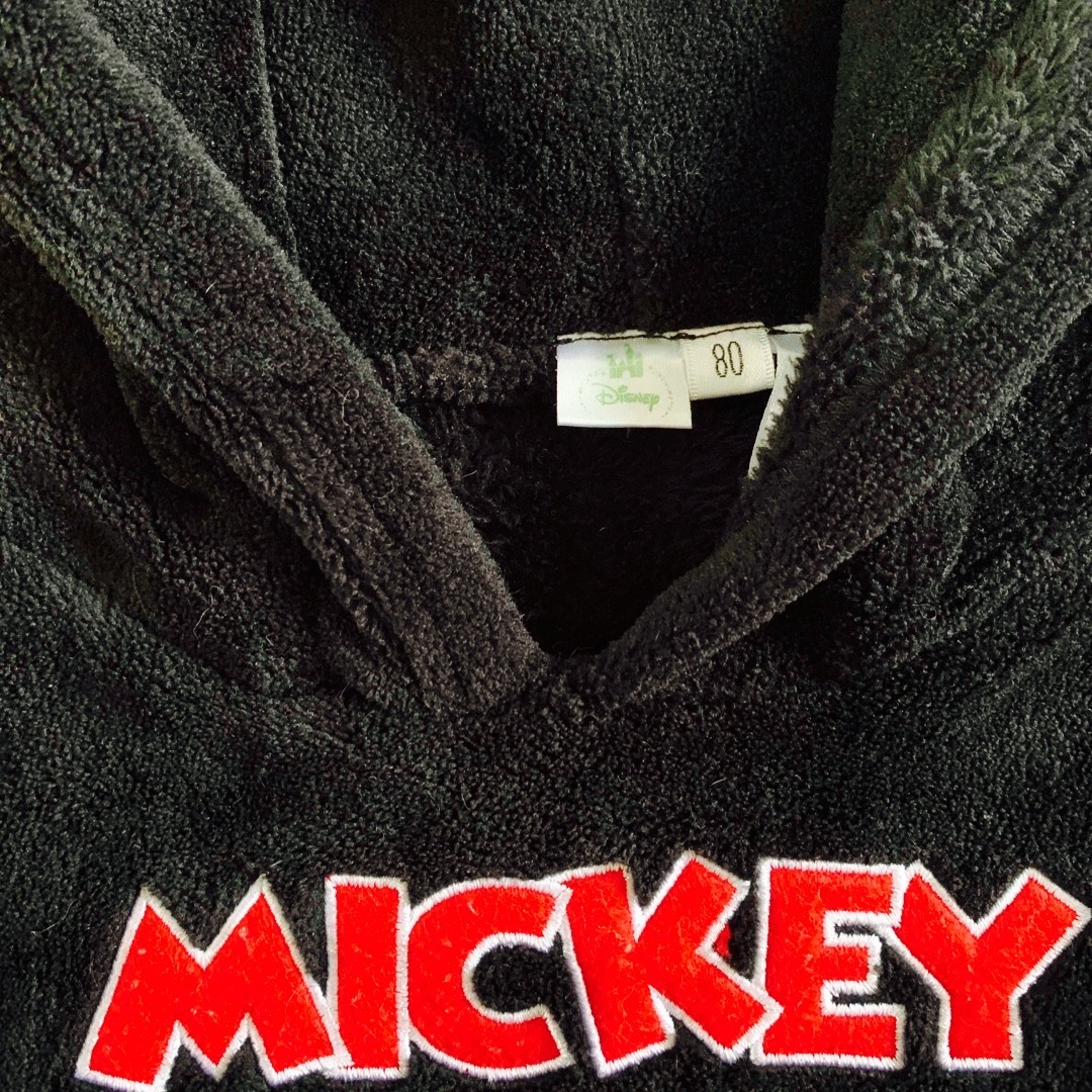 Disney(ディズニー)のミッキーマウス　パーカー　80 キッズ/ベビー/マタニティのベビー服(~85cm)(トレーナー)の商品写真