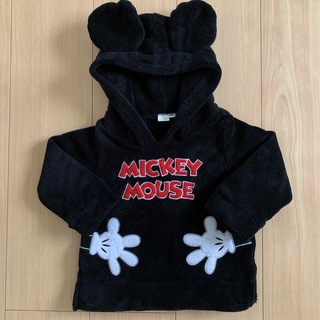 ディズニー(Disney)のミッキーマウス　パーカー　80(トレーナー)