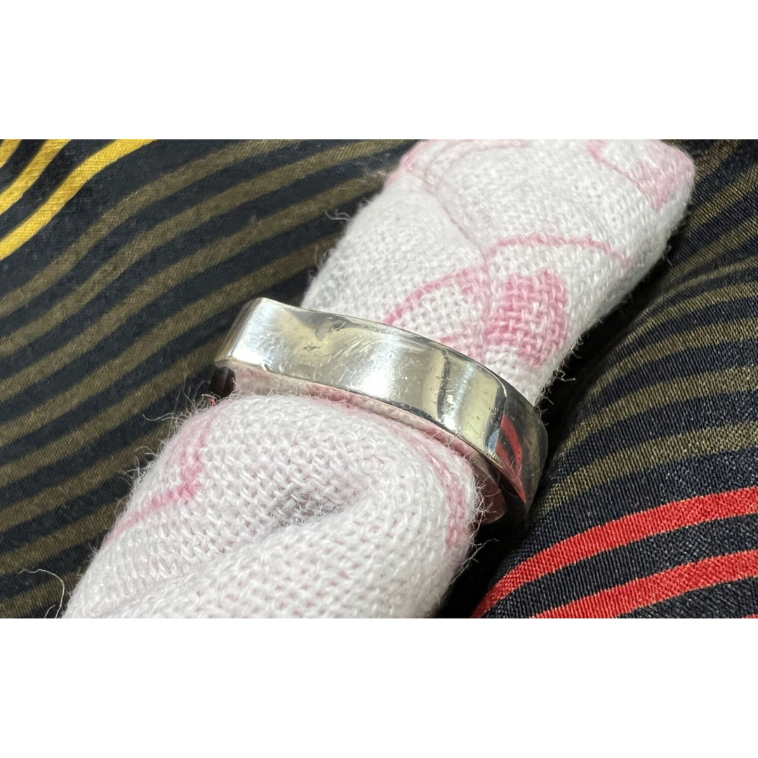4℃(ヨンドシー)の4℃  ヨンドシー　ガーネット　シルバーリング レディースのアクセサリー(リング(指輪))の商品写真