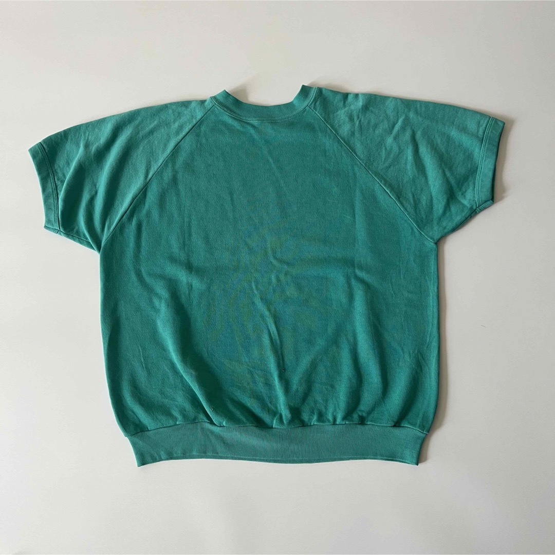 半袖スウェット　ヴィンテージ  グリーン　緑　ラグラン メンズのトップス(スウェット)の商品写真