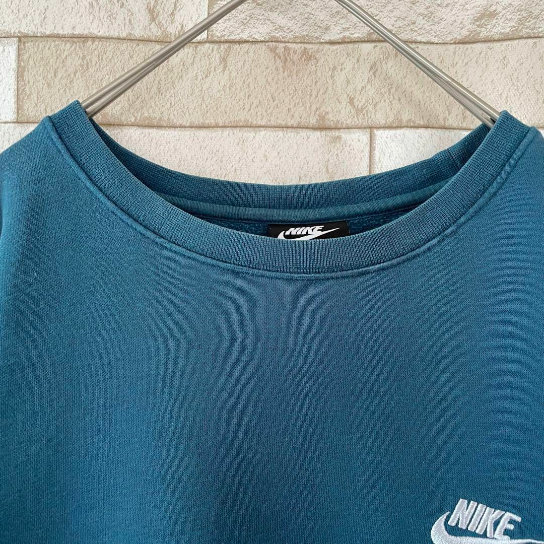 NIKE(ナイキ)のNIKE ナイキ スウェット 刺繍ロゴ 裏起毛 XL メンズのトップス(スウェット)の商品写真