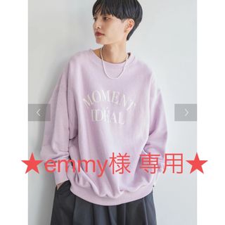 アメリカンホリック(AMERICAN HOLIC)の★専用出品★AMERICAN HOLIC【サイドリブロゴスウェット】M size(トレーナー/スウェット)