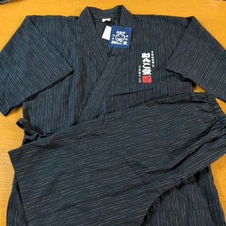 W☆新品☆和んこ堂☆甚平☆L☆男性用☆ネイビー☆No.1598