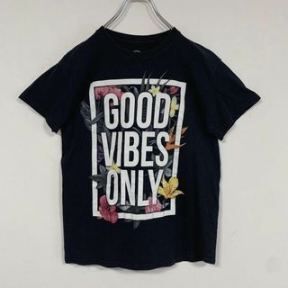 DOM GOOD VIBES ONLYプリントTシャツ Sサイズ(Tシャツ/カットソー(半袖/袖なし))