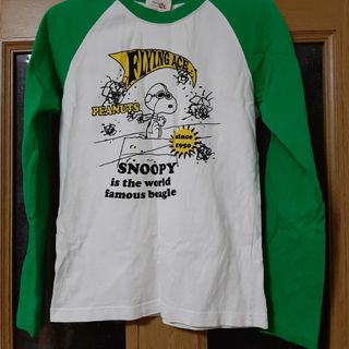 SNOOPY - スヌーピー　ロングティーシャツ　レディースMsize