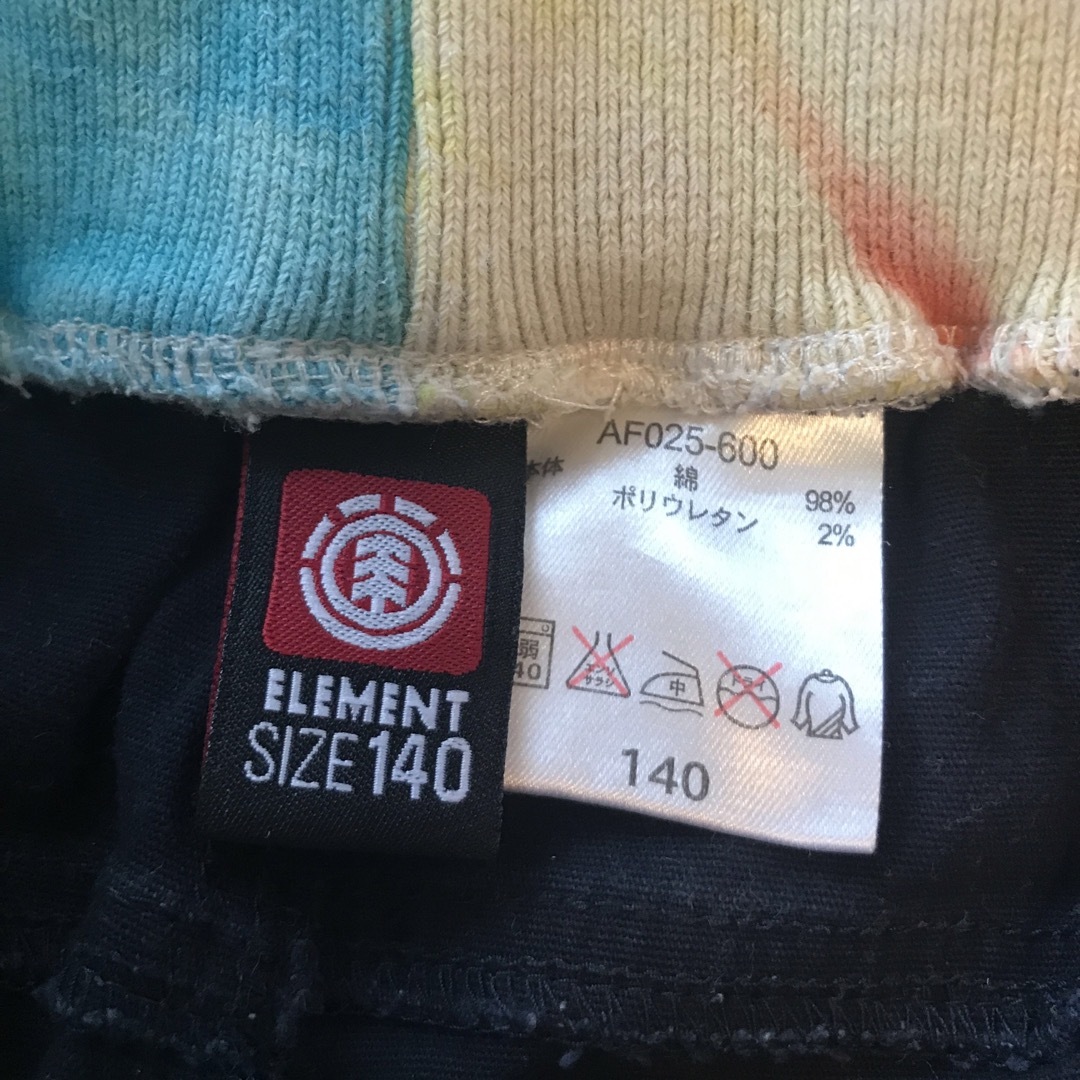 billabong(ビラボン)のELEMENT 140cm 短パン キッズ/ベビー/マタニティのキッズ服男の子用(90cm~)(パンツ/スパッツ)の商品写真