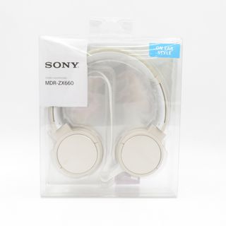 ソニー(SONY)のsony (ソニー) オーディオ機器 ステレオヘッドホン MDR-ZX660 有線 美品(ヘッドフォン/イヤフォン)