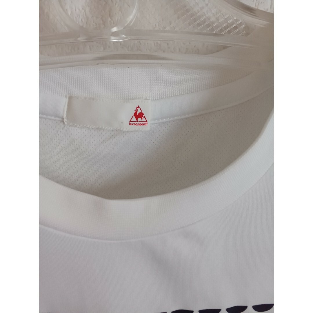 le coq sportif(ルコックスポルティフ)のle coq sportifTシャツレデースMサイズ スポーツ/アウトドアのゴルフ(ウエア)の商品写真