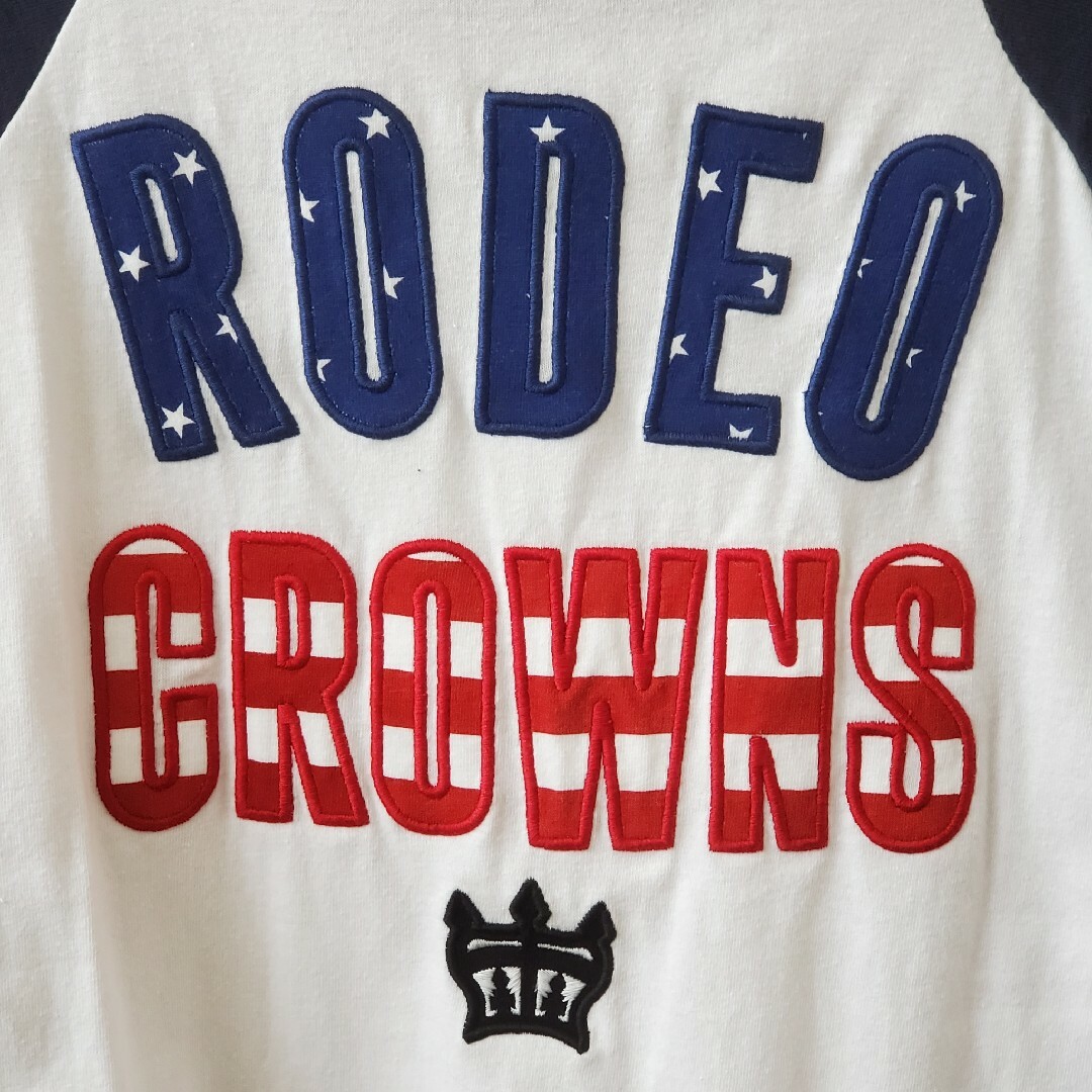 RODEO CROWNS WIDE BOWL(ロデオクラウンズワイドボウル)の〈USED〉ロデオクラウンズ RCWB ラグランロンT 長袖シャツ レディースのトップス(シャツ/ブラウス(長袖/七分))の商品写真