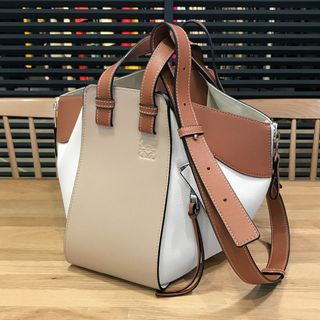 LOEWE - 超美品 ロエベ ハンモック バッグ スモール トリコロール 2WAYハンドバッグ