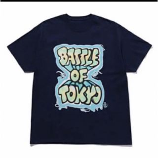 ザランページ(THE RAMPAGE)のBATTLE OF TOKYO Tee SS  NAVY THE RAMPAGE(ミュージシャン)