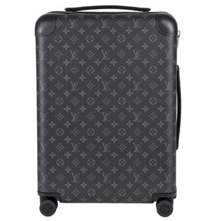 LOUIS VUITTON - ルイヴィトン LOUIS VUITTON スーツケース ホライゾン 55 スーツケース M23002 ブラック シルバー金具 BA0280 TSAロック付き 暗証番号000【中古】