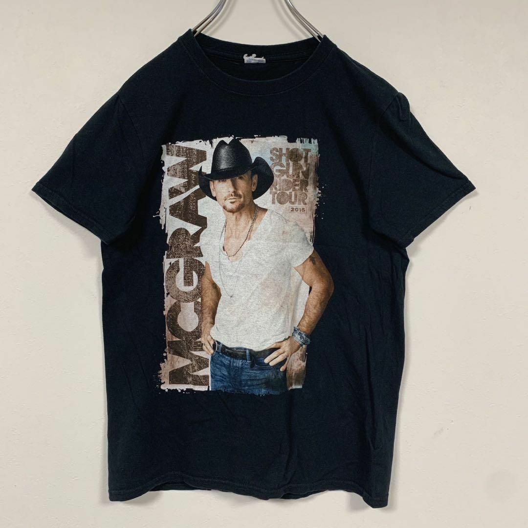 シンガーミュージックTシャツ BLACK メンズのトップス(Tシャツ/カットソー(半袖/袖なし))の商品写真