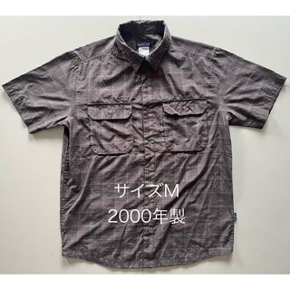 パタゴニア/スナップボタン/半袖シャツ/サイズM/2000年製/54000S0