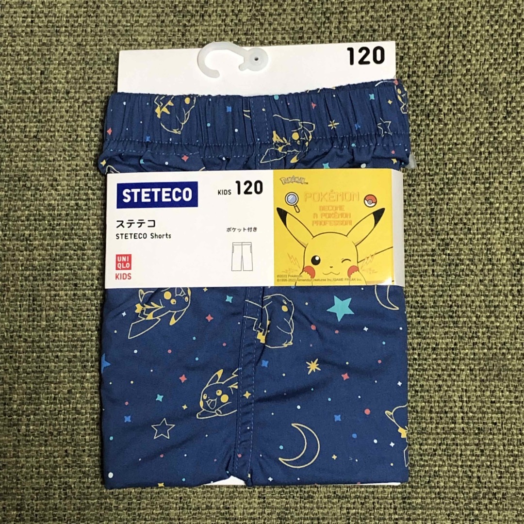 UNIQLO(ユニクロ)のユニクロ　ポケモン　ステテコ　120 キッズ/ベビー/マタニティのキッズ服男の子用(90cm~)(その他)の商品写真