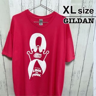 GILDAN - USA古着　GILDAN　Tシャツ　XL　ピンク　プリント　フロリダゲーターズ