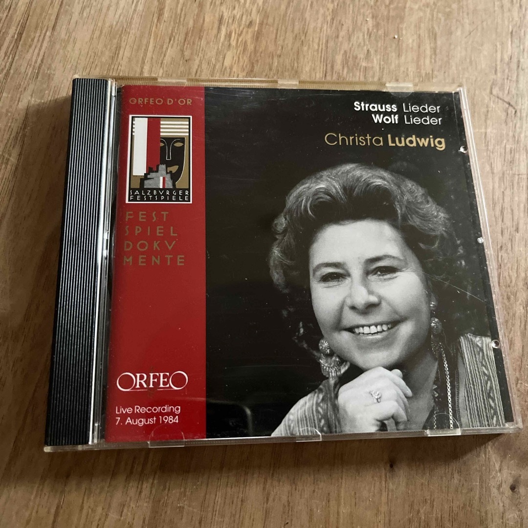 CHRISTA LUDWIG 1984Live エンタメ/ホビーのCD(クラシック)の商品写真