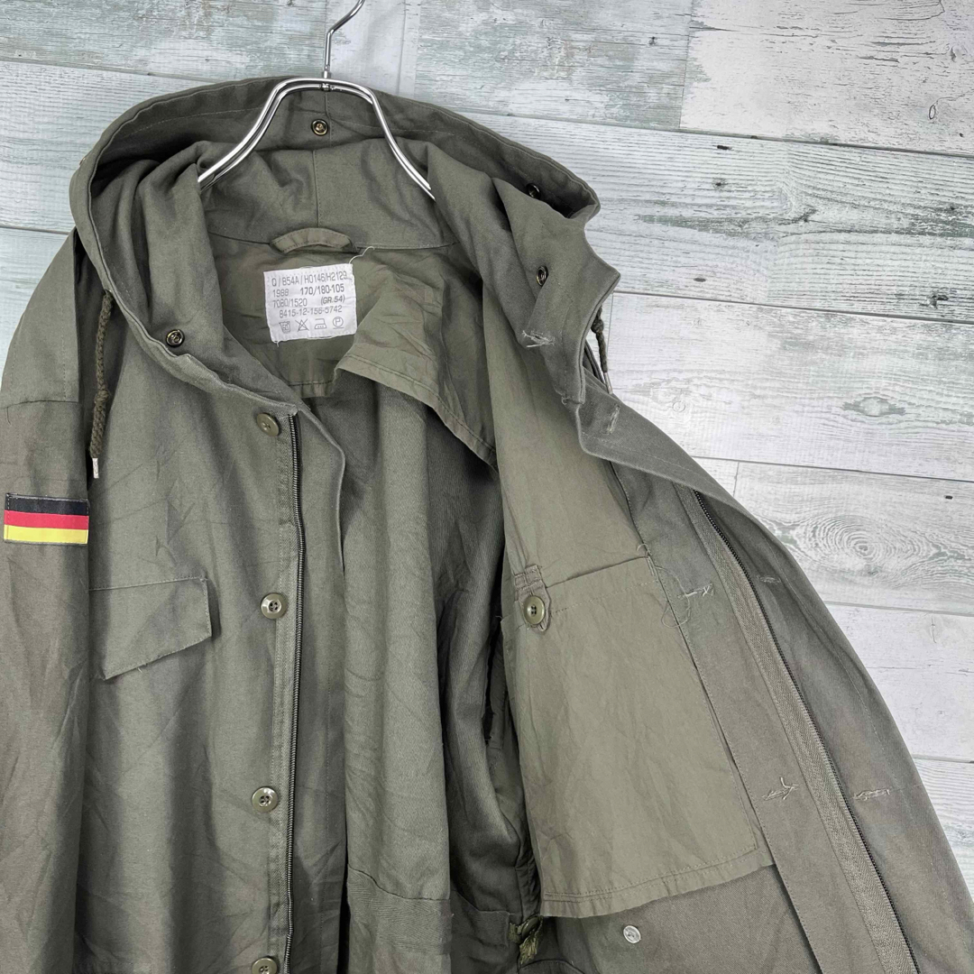MILITARY(ミリタリー)のドイツ軍 ジャーマンアーミー80年代  ミリタリー フィールドコート メンズのジャケット/アウター(ミリタリージャケット)の商品写真