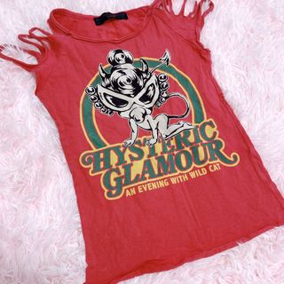 ヒステリックミニ(HYSTERIC MINI)のヒスミニ　ダメージTシャツ(Tシャツ/カットソー)