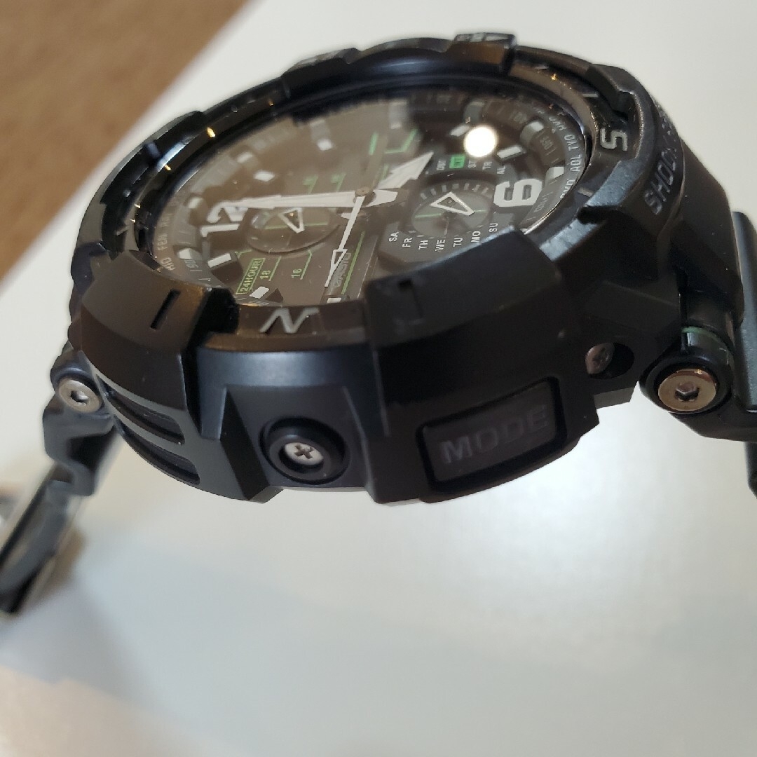 CASIO(カシオ)のカシオ 腕時計 G-SHOCK スカイコックピット ブラック GW-A1100… メンズの時計(腕時計(アナログ))の商品写真