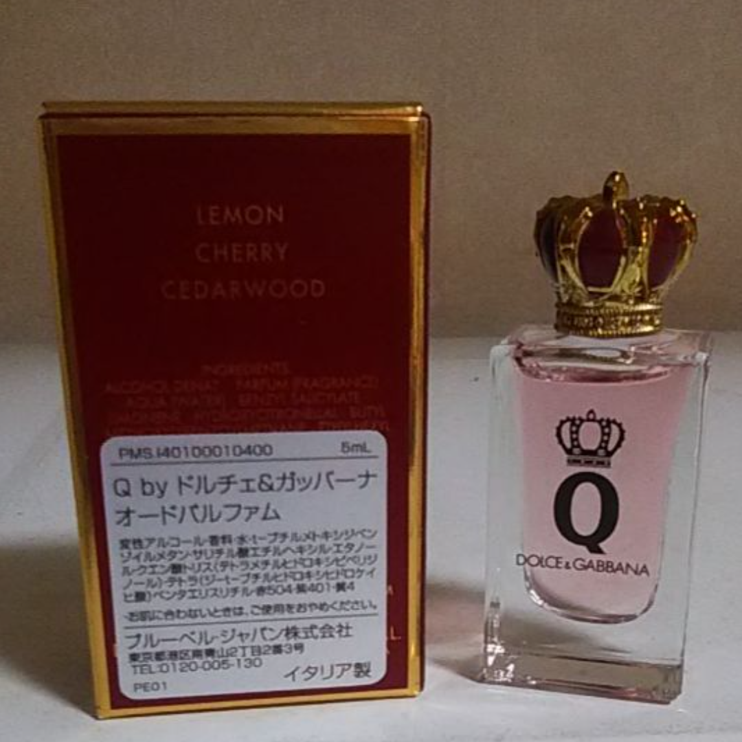 DOLCE&GABBANA(ドルチェアンドガッバーナ)のQ by ドルチェ＆ガッバーナ　オードパルファム５ｍｌ コスメ/美容の香水(香水(女性用))の商品写真