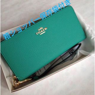 COACH - 未使用⭐ COACH コーチ ミディアムグレースウォレット COACH - 未使用⭐ COACH コーチ ミディアムグレースウォレット
