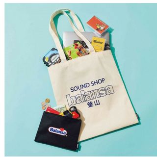 宝島社 - 付録：SOUND SHOP balansa特製 トートバッグ&ポーチセット