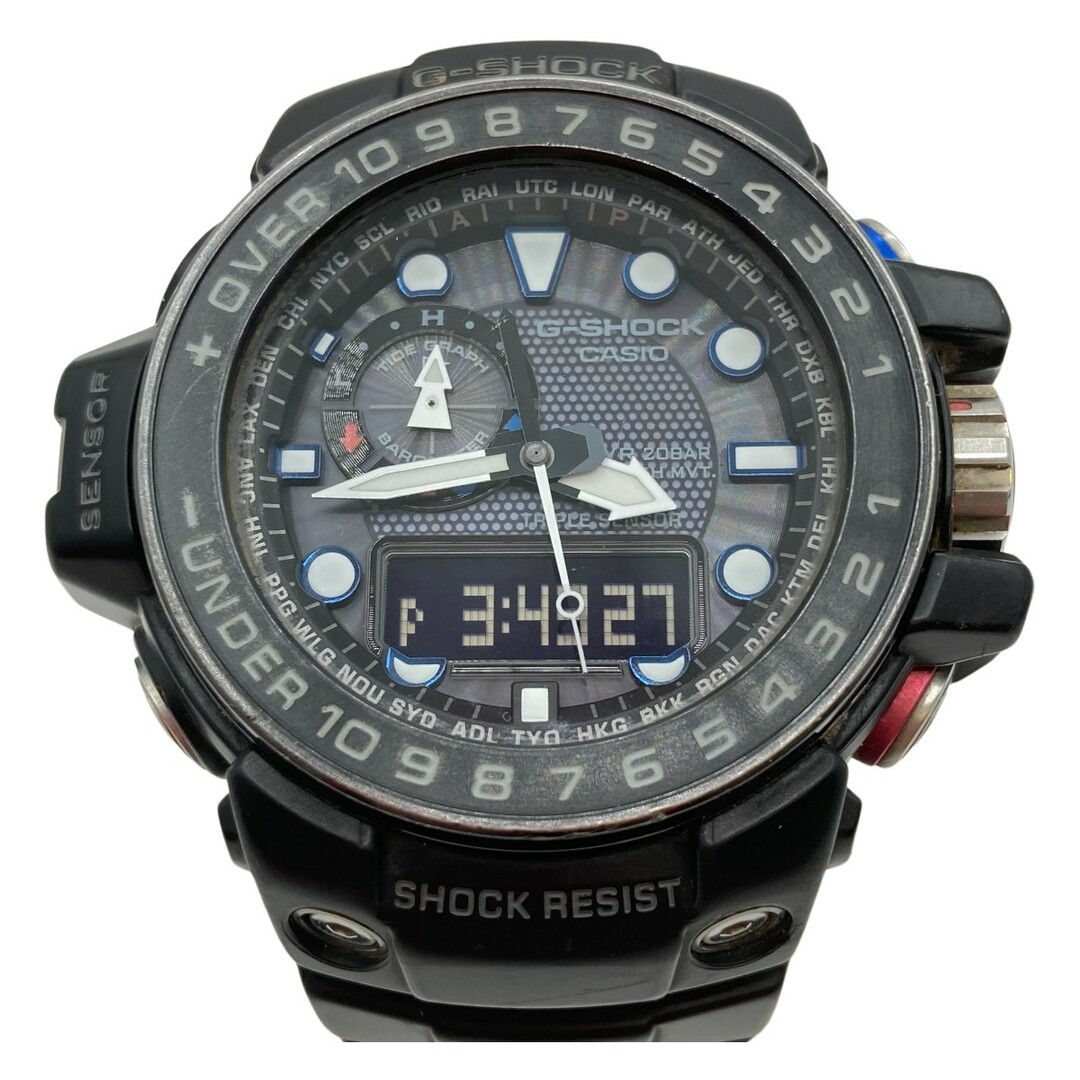 CASIO(カシオ)の◎◎CASIO カシオ G-SHOCK ジーショック GULFMASTER ガルフマスター 電波ソーラー メンズ 腕時計 GWN-1000B メンズの時計(腕時計(アナログ))の商品写真