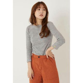 H.R.MARKET ストレッチフライス ボートネック ハーフスリーブ Tシャツ